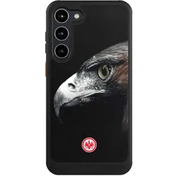 Nivocase Hülle für Samsung Galaxy S23+ Handyhülle NIVOcore Case Schwarz Europameisterschaft Eintracht (Samsung Galaxy S23+), Smartphone Hülle, Schwarz