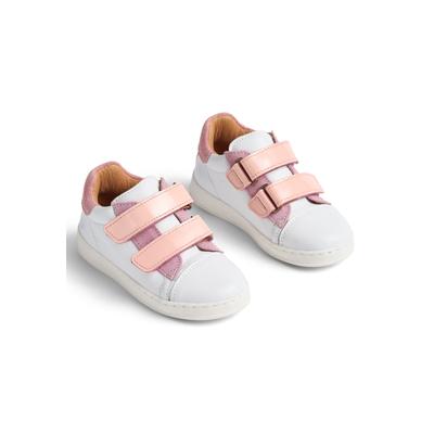 Trainingsschuh WHEAT "WHEAT Sneaker Velo", Kinder, Gr. 28, weiß powder, Leder, Schuhe