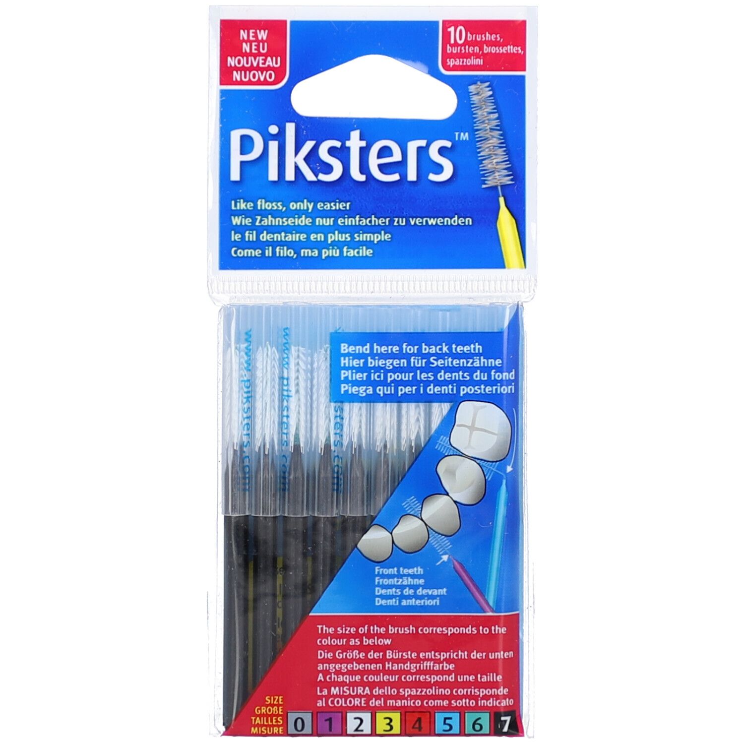 Piksters Interdentalbürstchen 7 10 Stk St Bürste