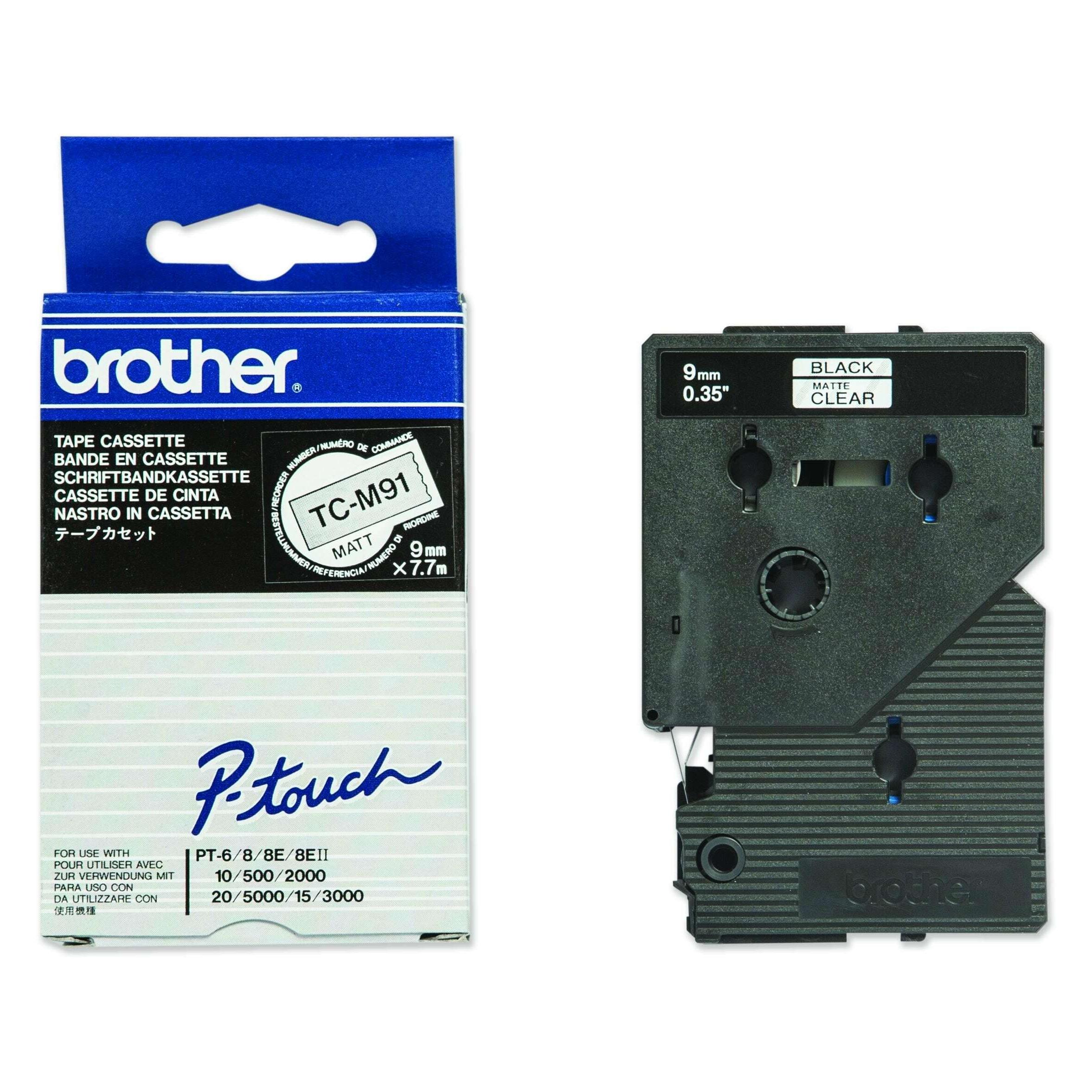 Brother Tc-M91 (0.90 cm, Schwarz) (TC-M91)