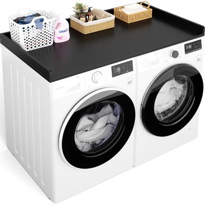 Rackcog Laundry Countertop for Washer and Dryer, Over Washer Dryer Topper for Storage and Organization