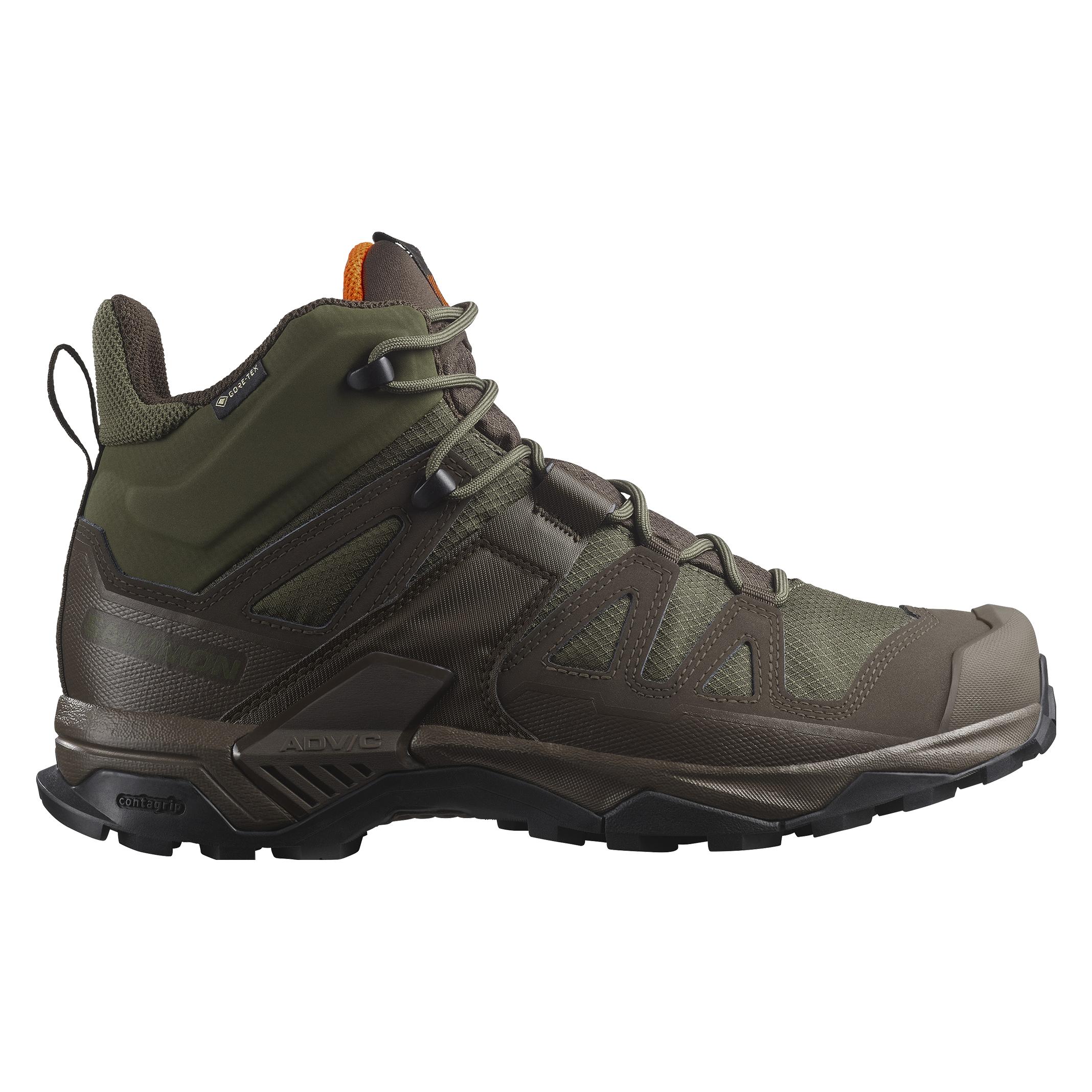Salomon X ULTRA TRACKER GTX - Green / Earth Brown / Orange - Green / Earth Brown / Orange - UK 8 (EU (42) (180-476071-8)