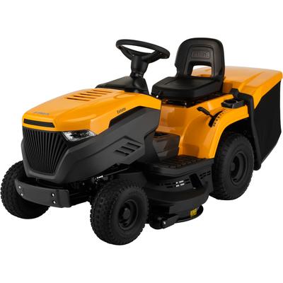 Rasentraktor STIGA GARDEN "Estate 598 W", gelb, B:102cm H:110cm L:181,4cm, Rasentraktoren, 586 cm³ Zweizylindermotor, Hydrostatgetriebe