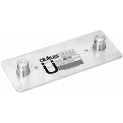 Alutruss DECOLOCK DQ2-WPM MALE mit Verbinderset, Montage Lichttechnik, Weiss