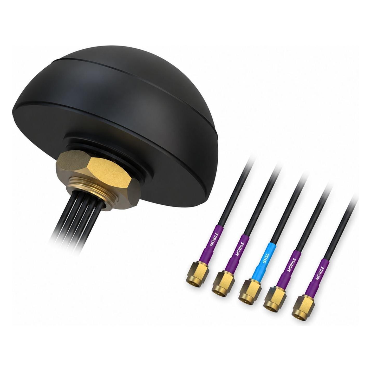 Teltonika COMBO QUAD MOBILE/GNSS roof SMA antenna (3G, 4G, GPS, GSM) (PR1KCL28)