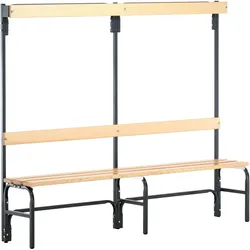 kaiserkraft, Werkstattschrank, Garderobenbank mit Hakenleisten (40 cm, 165 cm)