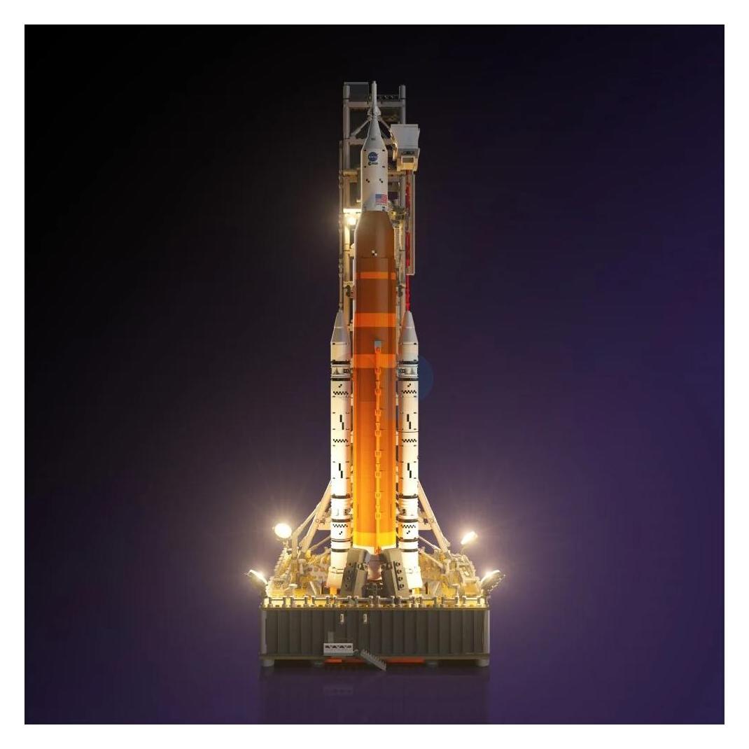 Light my bricks LMB 2.0 Lichtset für LEGO 10341 Das Artemis-Raumstartsystem der NASA (10341)