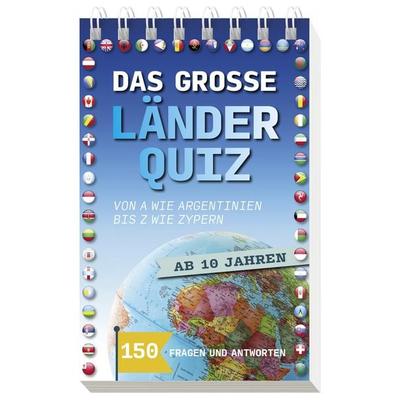 Das große Länder-Quiz I ab 10 Jahren, Taschenbuch von , Naumann & Göbel, 978-3-625-19494-1