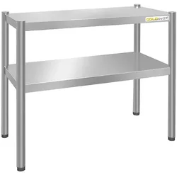 Durchreiche Edelstahl 800x350 mm - Höhe 700 mm PREMIUM -. GOLDINOX