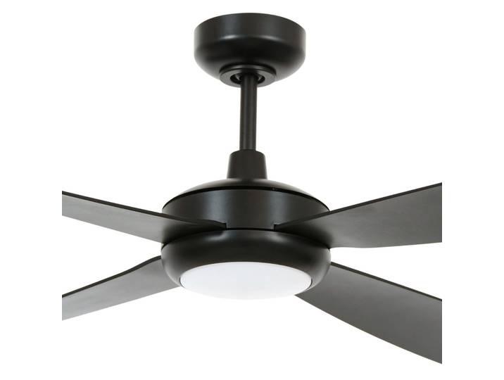 Slipstream Deckenventilator mit Licht schwarz leise - Beacon Beacon Lighting - Wohnzimmer - Modern - Kunststoff
