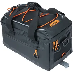 Gepäckträgertasche MILES TARPAULIN MIK 2.0 7 Liter, Basil, schwarz/orange, Basil, 18308