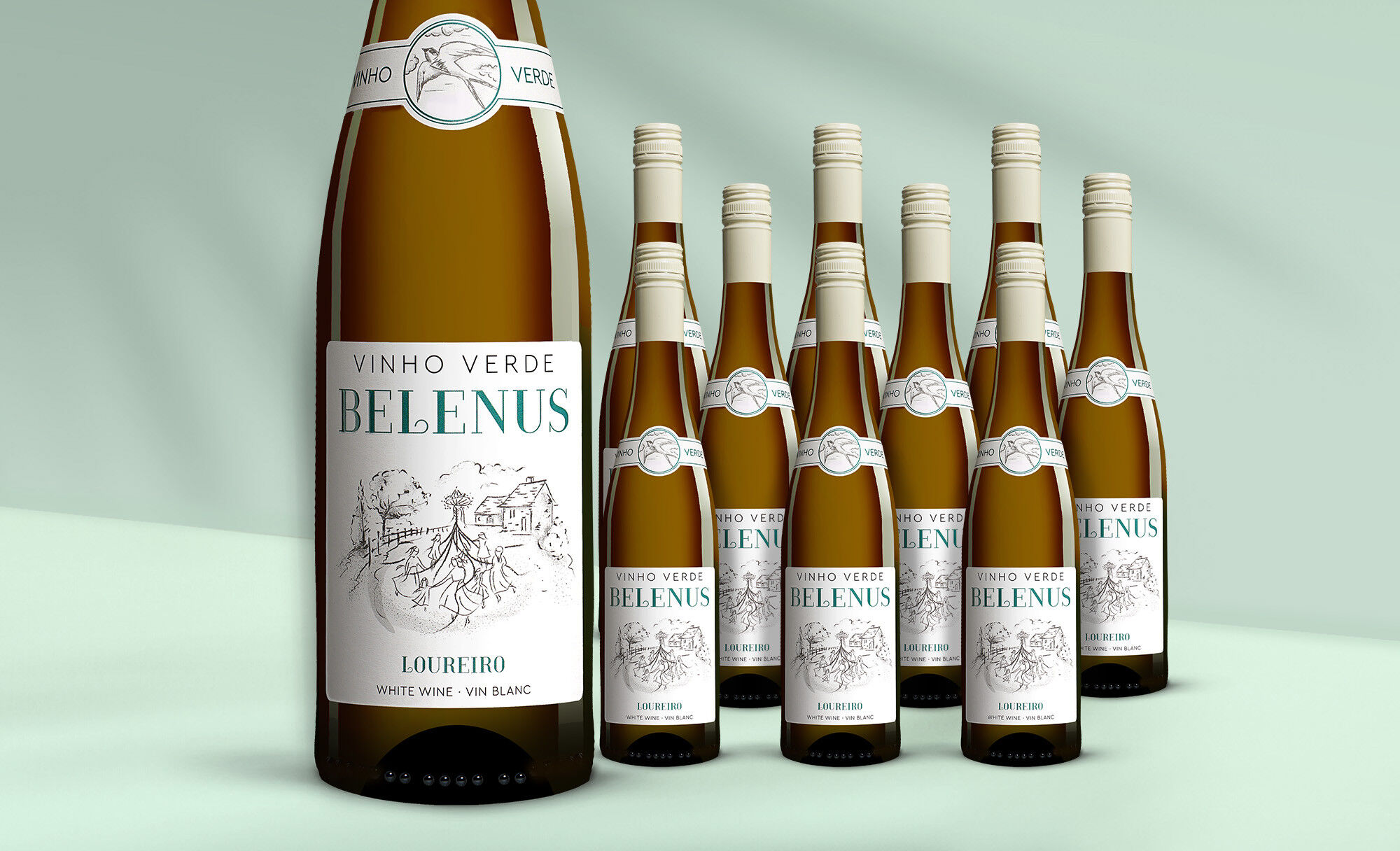 Quinta das Arcas Belenus Loureiro 2025 11% Vol. Weinpaket  aus Spanien