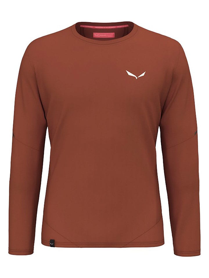 Salewa Funktionslongsleeve "Pedroc Dry" in Hellbraun - L