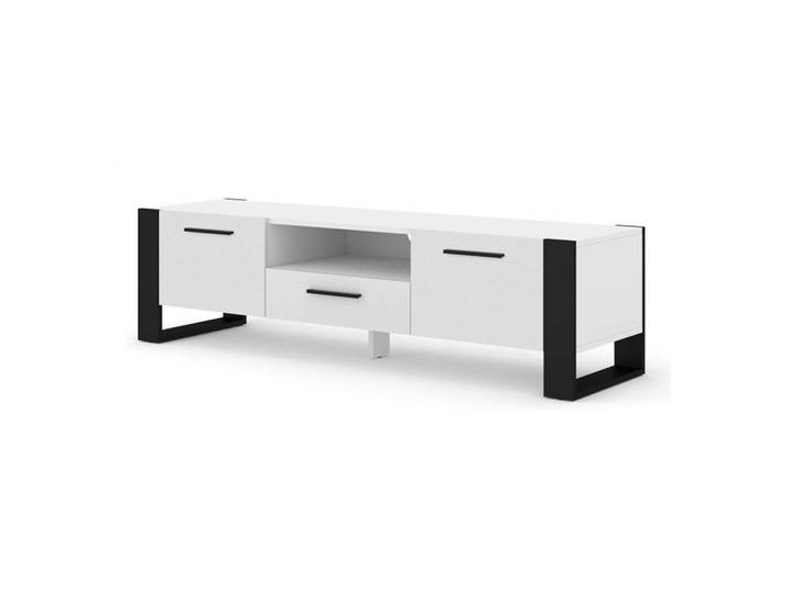 TV LOWBOARD Weiß 160/48/43