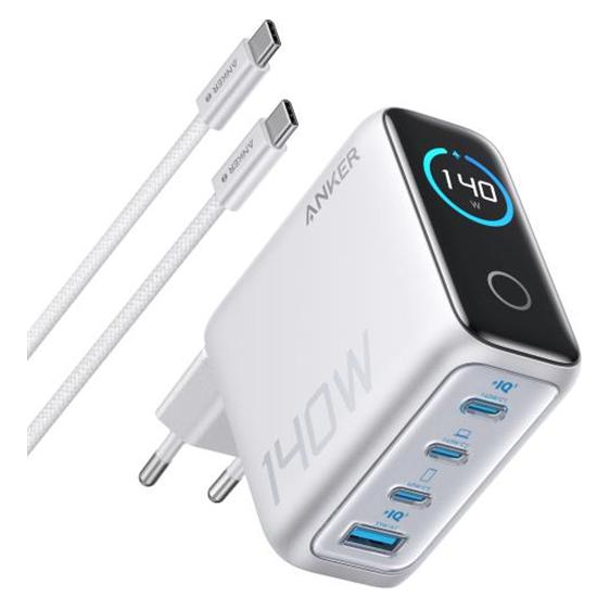 Anker Zolo GaN Fast Charger (140 W, 4 Ports) (B2697G41)