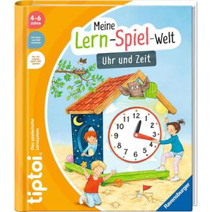 tiptoi Spielbuch Meine Lern-Spiel-Welt, Uhr & Zeit, 4-6 Jahre, interaktives Lernen