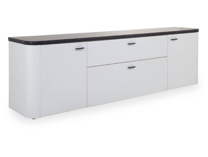 HARPER Lowboard Lowboard HARPER IRINGA BHT 210x62x42 cm weiß TV-Lowboard