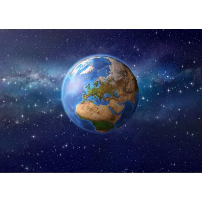 Fototapete PAPERMOON "Planet Erde", bunt, B:4,5m L:2,8m, Vlies, Tapeten