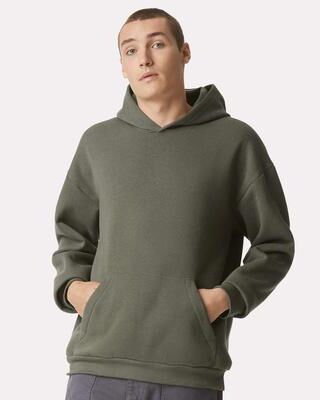 American Apparel RF498 ReFlex Fleece Hoodie Sweatshirt in Lieutenant size 3XL   Cotton/Polyester Blend