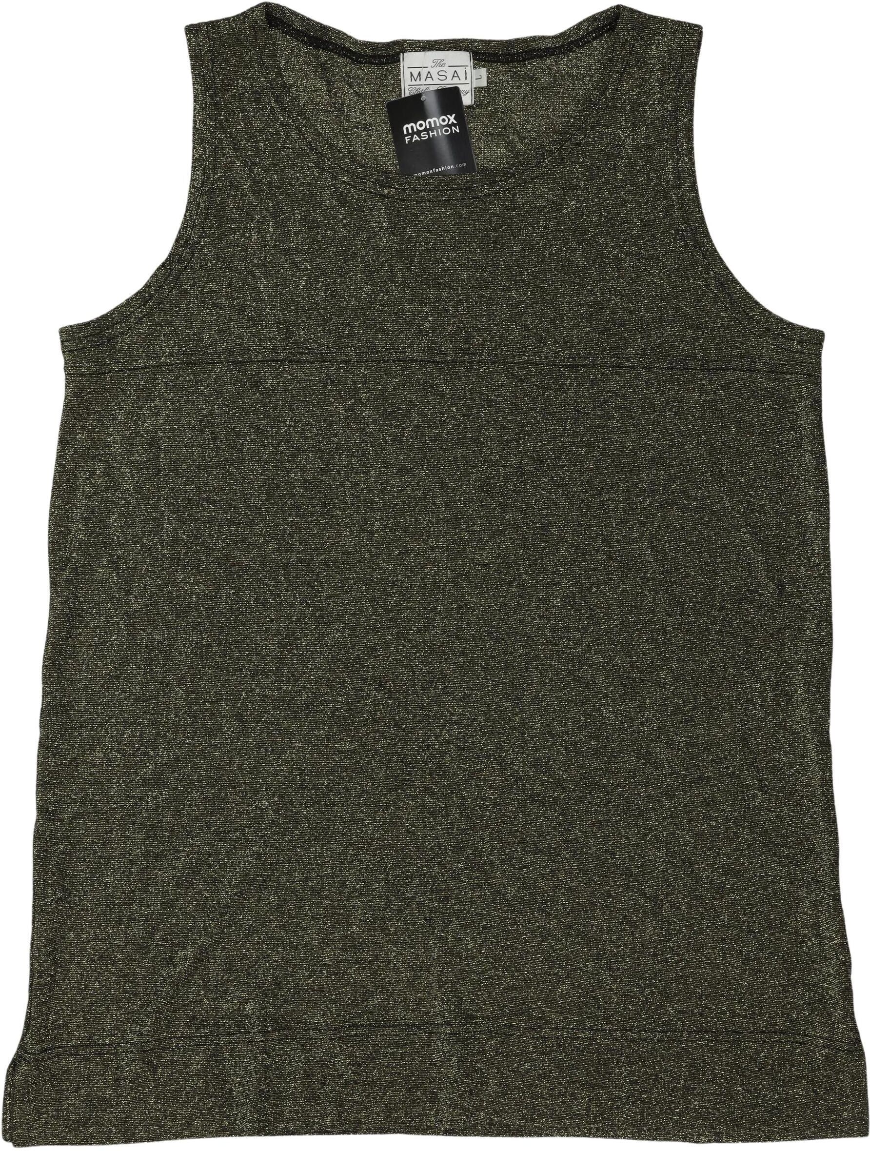 The Masai Clothing Company Damen Top, Grün, Gr. L, Viskose / Synthetik - Second Hand