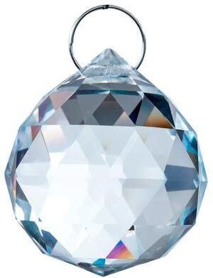 Inspire Essentials EverSpark Crystal Prism Suncatcher Glass Ball Chandelier Pendant Decor 1.57 Inches