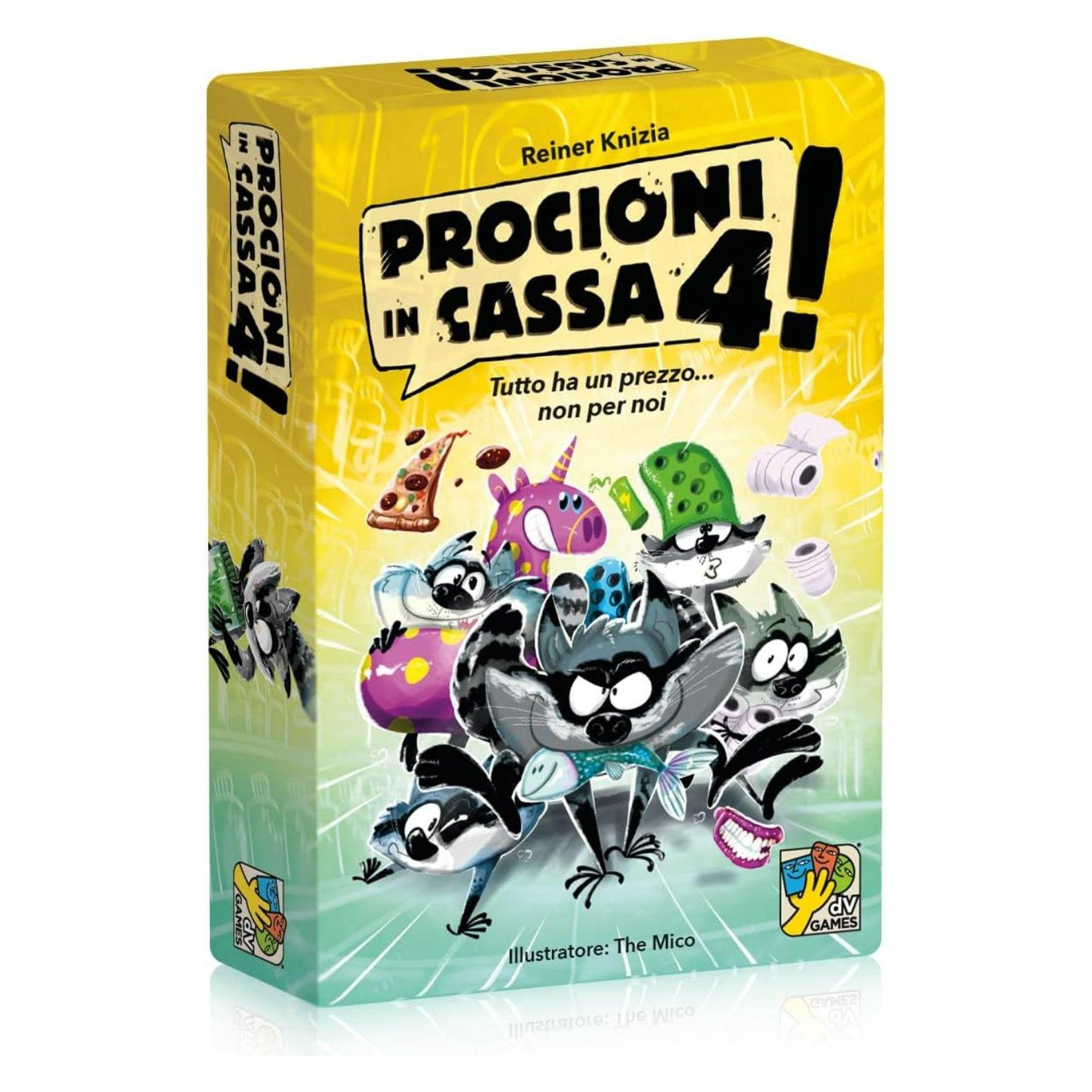 DV Giochi PROCIONI IN CASSA 4! - DAY ONE 29/10 (Italienisch, 2 - 4 Spieler) (52462812)