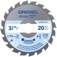 Blueprint Holz Kreissägeblatt 85 mm (CS500) Bohrung Ø 15 mm