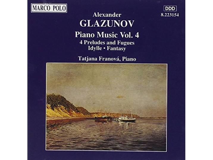 Franova/Capova - Glazunov:4 Preludes And Fugues