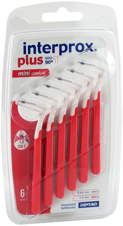 Interprox plus mini conical rot Interdentalbürste