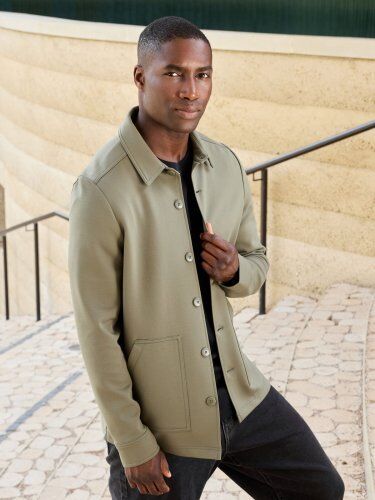 Shirt Jacket Unisex OCS Blended & GRS Personalizzate o neutre James & Nicholson