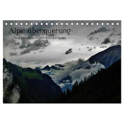 Alpenüberquerung (Tischkalender 2026 DIN A5 quer), CALVENDO Monatskalender