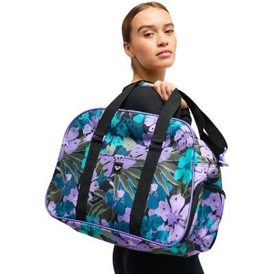 Sporttasche ROXY "Feel Happy", Damen, bunt (viola golden gal s), Obermaterial: 100% Polyester., Taschen Sporttasche