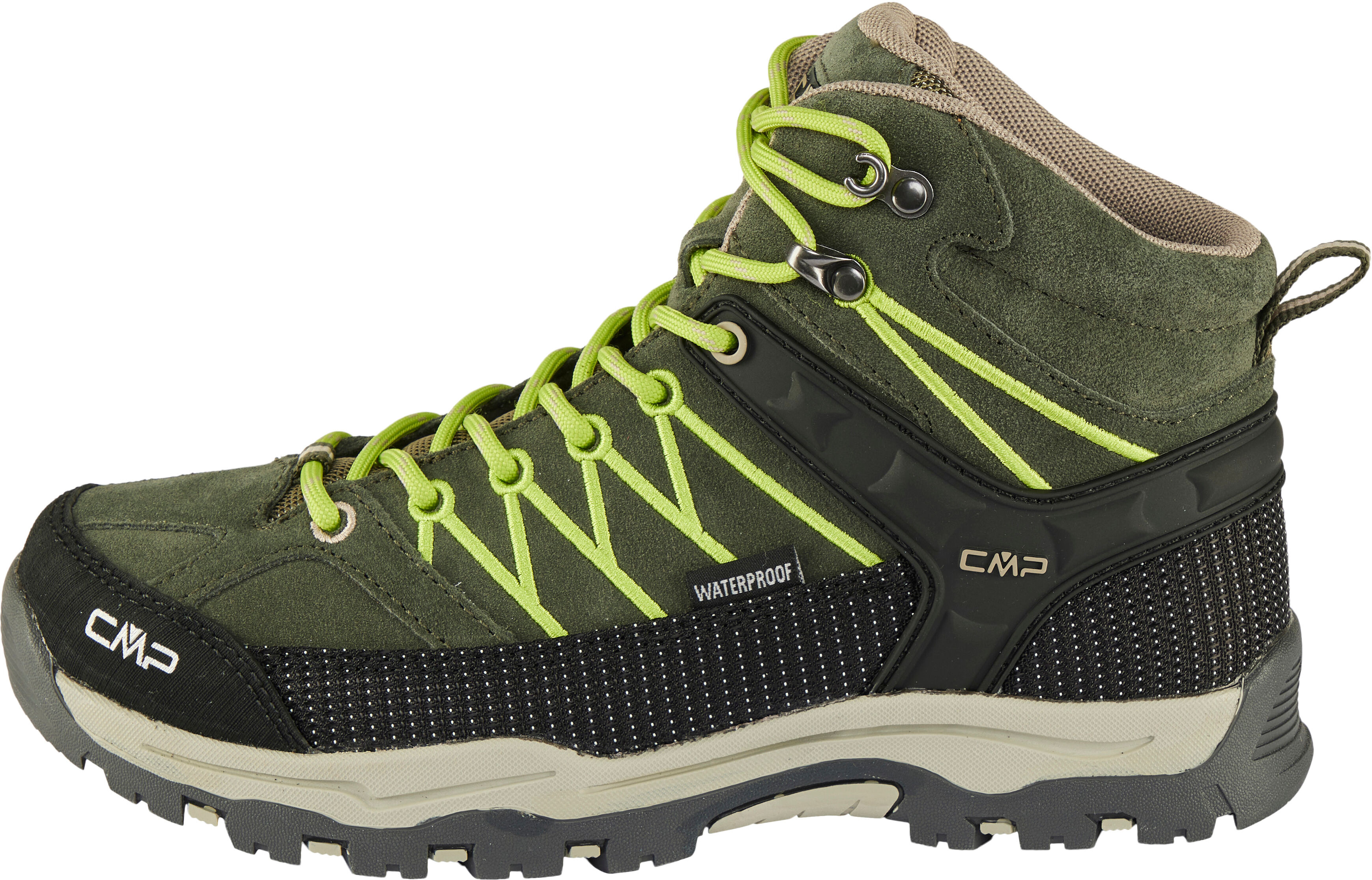 CMP "KIDS RIGEL MID WP TREKKING SHOES" wasserdicht pine, mela 41, Synthetik