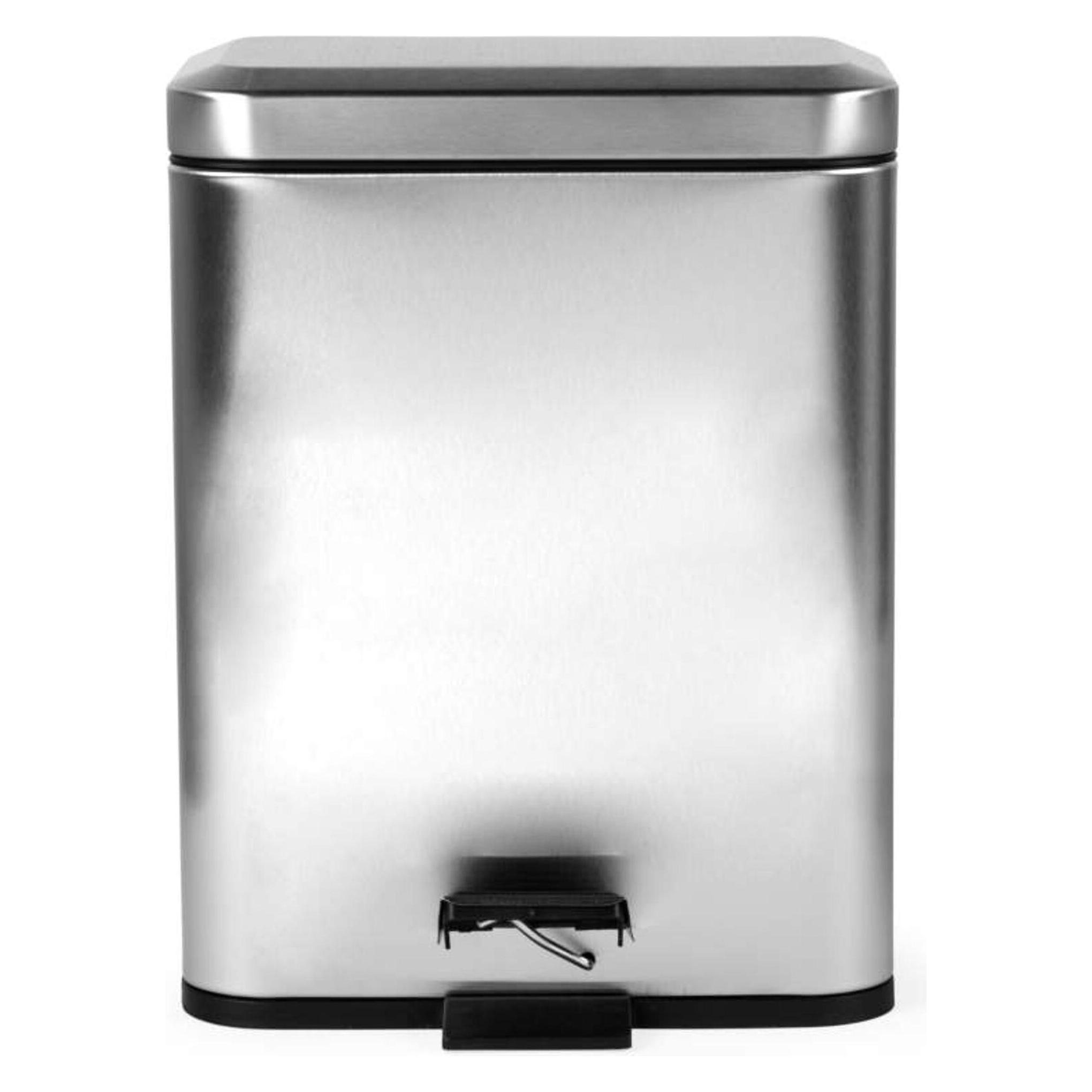 Beldray LA035235SSFEU7 5-Litre Dual Compartment Bin â Stainless Steel (5 l) (LA035235SSFEU7)