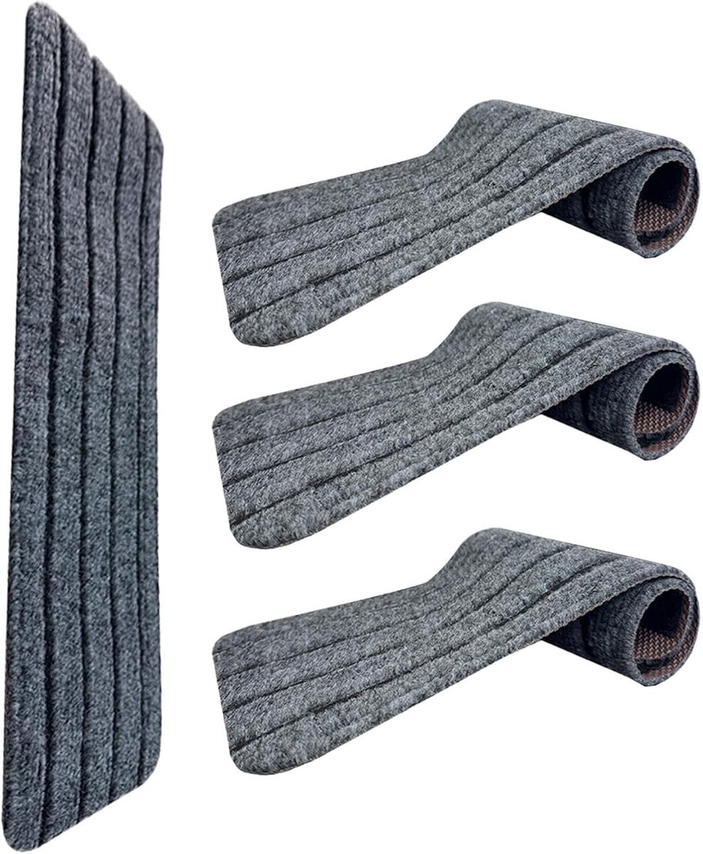 Trapprotectie Set - 4 stuks antislip matten - Grijs