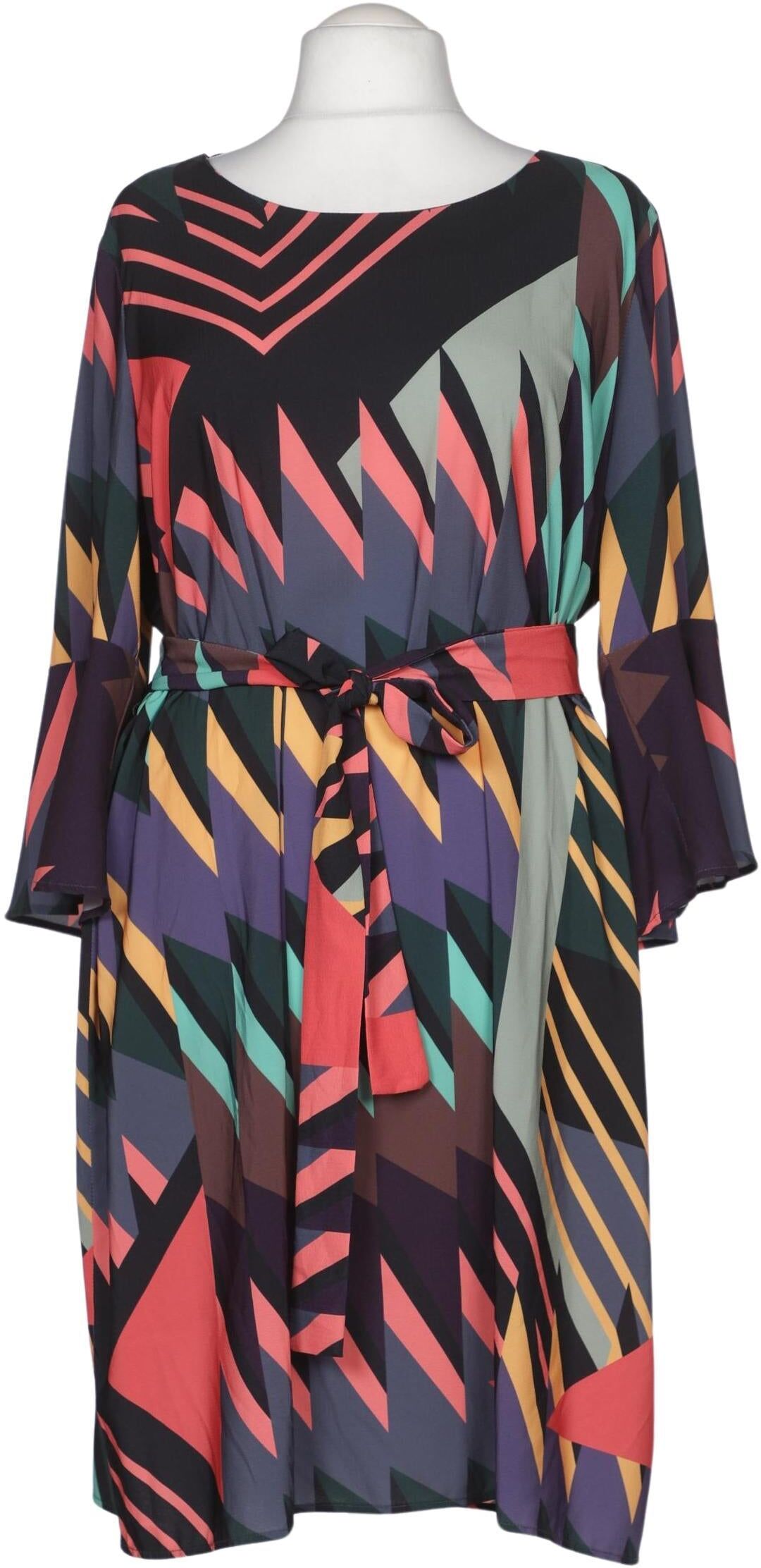 Eloquii Damen Kleid, Mehrfarbig, Gr. 4XL (US 20), Synthetik - Second Hand