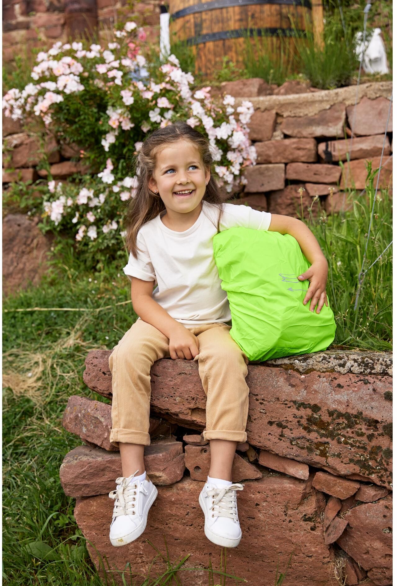 Rucksack LÄSSIG "Mini Backpack Outdoor", Damen, Gr. B/H/T: 12cm x 22cm, braun, Rucksäcke Rucksack braun B/H/T: 12cm x 22cm