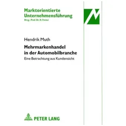 Mehrmarkenhandel in der Automobilbranche, Fachbücher von Hendrik Muth