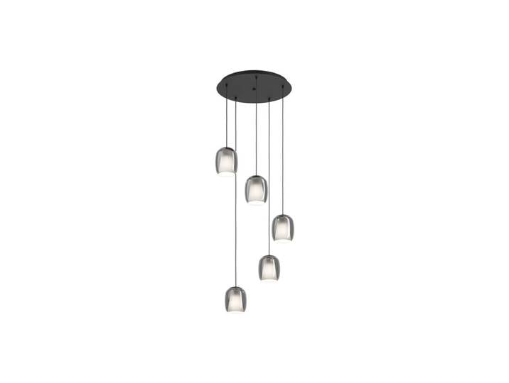 EGLO CIAMPINO CLUSTER 5XE27 SCHWARZ/SCHWARZ TRANSP.