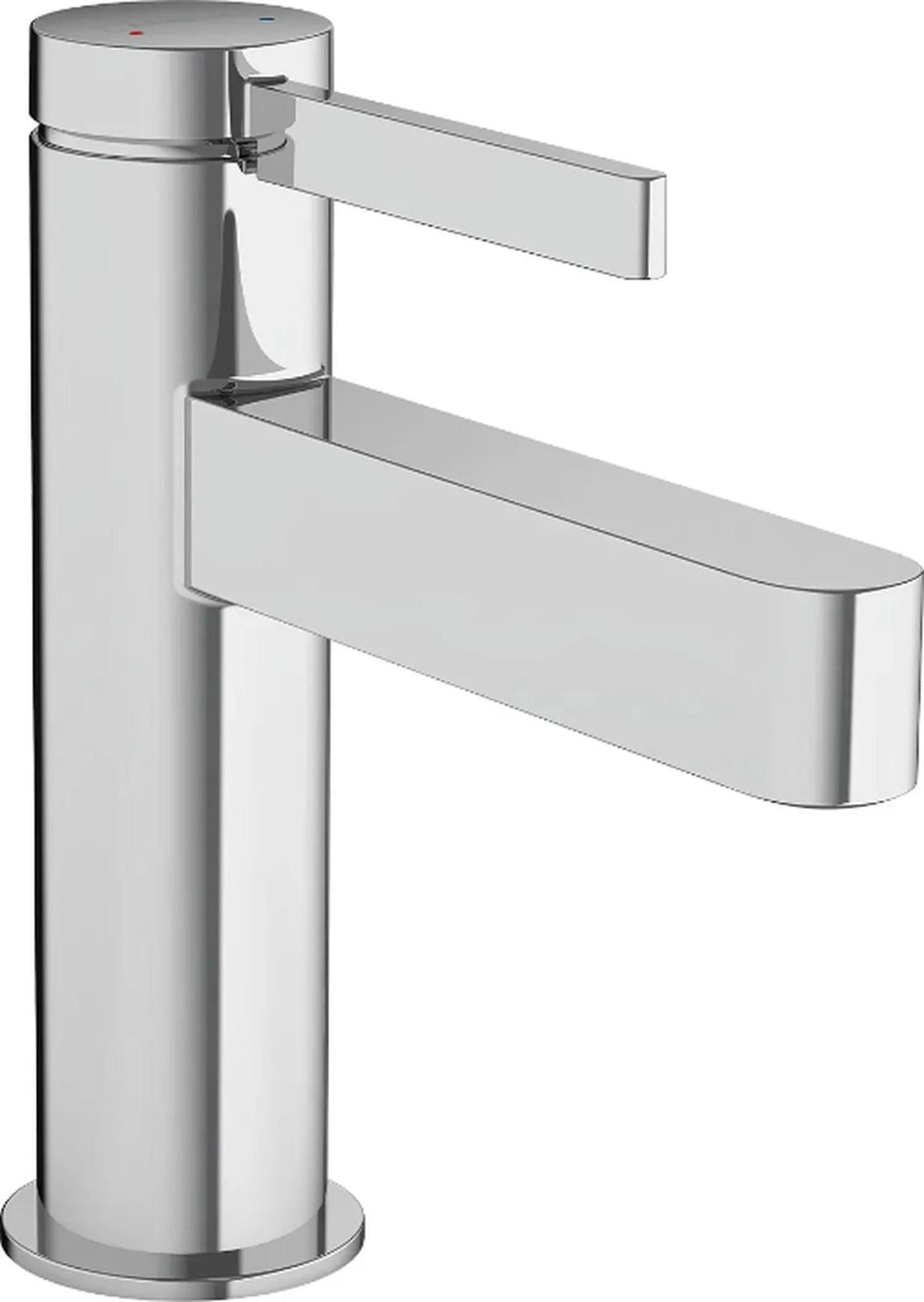 Hansgrohe Finoris wastafelmengkraan met push-open afvoercombinatie, chroom