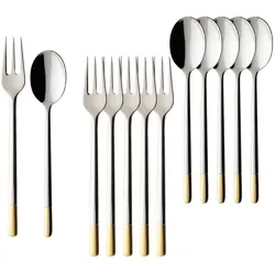 Villeroy & Boch Ella Kaffeebesteck Bundle, Besteck, Silber