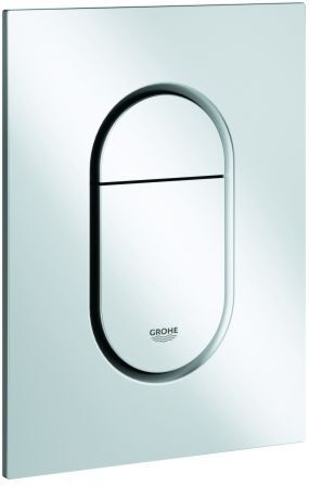 Grohe Arena Cosmopolitan S Betätigungsplatte 37624P00, mattchrom, 2 Mengenspülung
