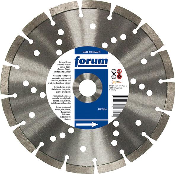 FORUM Diamant-Trennscheibe, lasergeschweißt