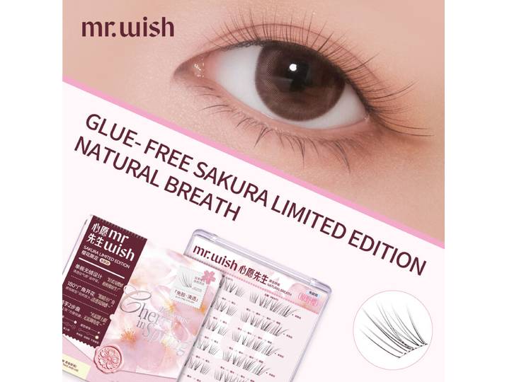 MR.WISH Sans Colle Série Sakura Sakura Sauvage 40 Grappes