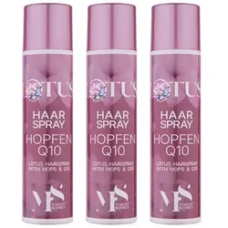 MARGOT SCHMITT® Lotus Haarspray mit Hopfen & Q10 3x 300ml