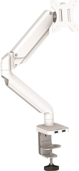 Fellowes Platinum Series Single Monitor Arm, Hvid