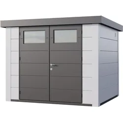 Telluria Metallgerätehaus Classico 2724 weiß/weiß
