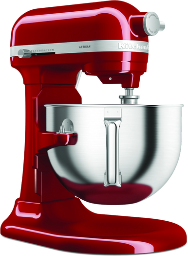 KitchenAid Artisan 5KSM60SPX-EER Rot  Küchenmaschine mit Schüsselheber