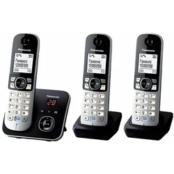 Panasonic KX-TG6823, Telefon, Schwarz