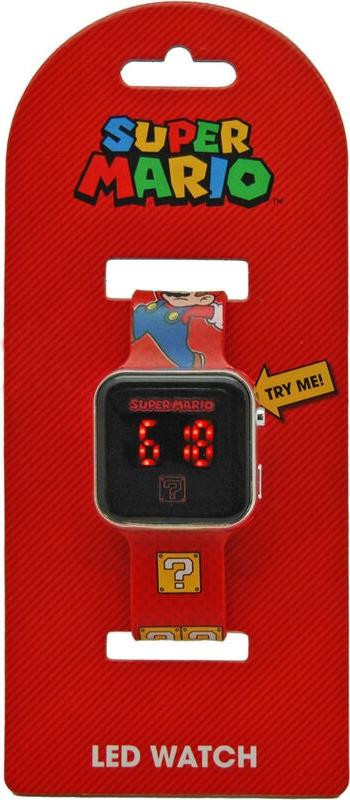 Nintendo Super Mario Bros. thematische klok